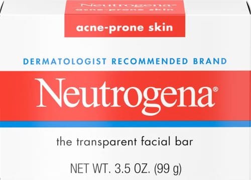 Neutrogena - Acne-Prone Skin - Transparent Facial Bar - 3.5 OZ
