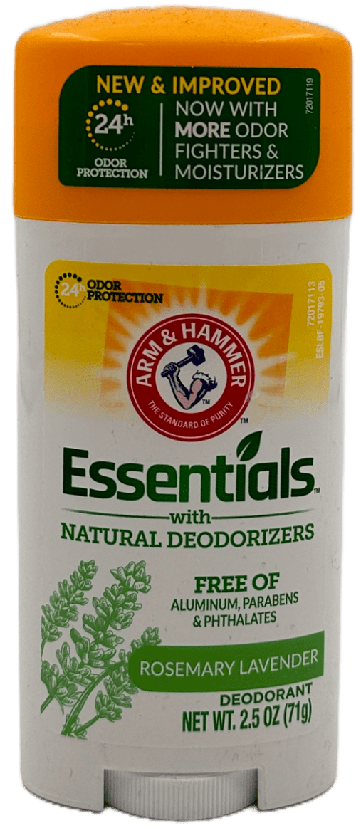 Arm & Hammer - Essentials with Natural Deodorizers - Rosemary Lavender- 2.5 OZ