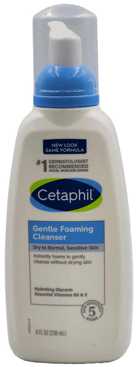 Cetaphil Gentle Foaming Cleanser - 8 FL OZ