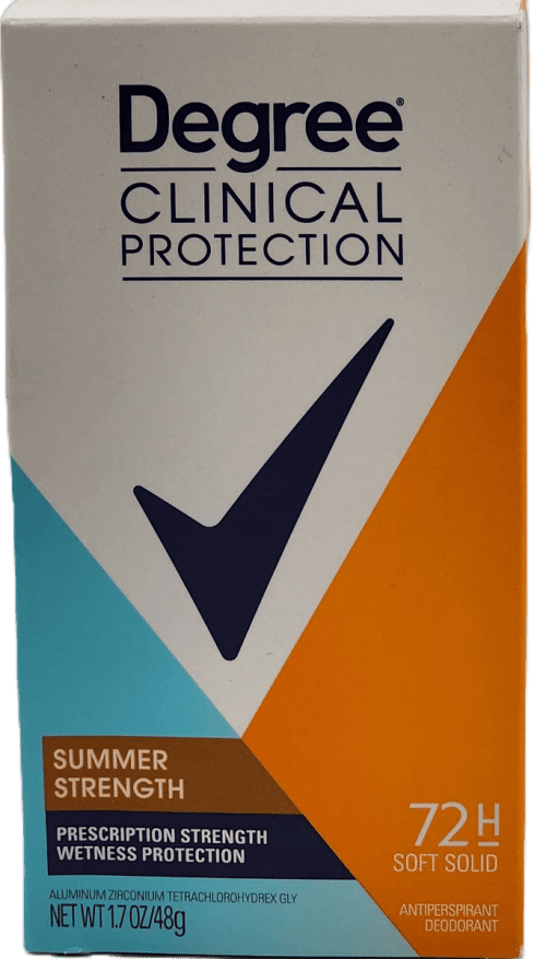 Degree Clinical Protection Antiperspirant Deodorant - Summer Strength - 1.7 OZ