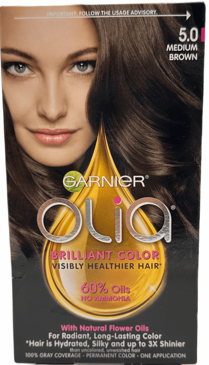 Stunning Garnier Olia Permanent Hair Color Scene Concept
