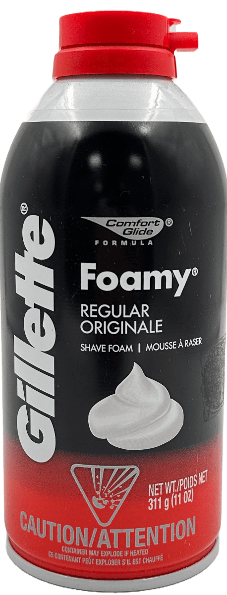 Gillette Foamy Regular Shave Foam 11 oz – Smooth Shave