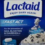 Lactaid Lactase Enzyme Supplement: 12 Caplets for Dairy Freedom