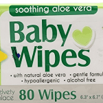 Baby Love Aloe Vera Wipes: 80 Gentle Cleansing Wipes