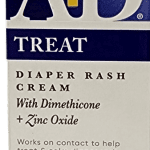 A+D Treat - Diaper Rash Cream with Dimethicone + Zinc Oxide - 4 OZ
