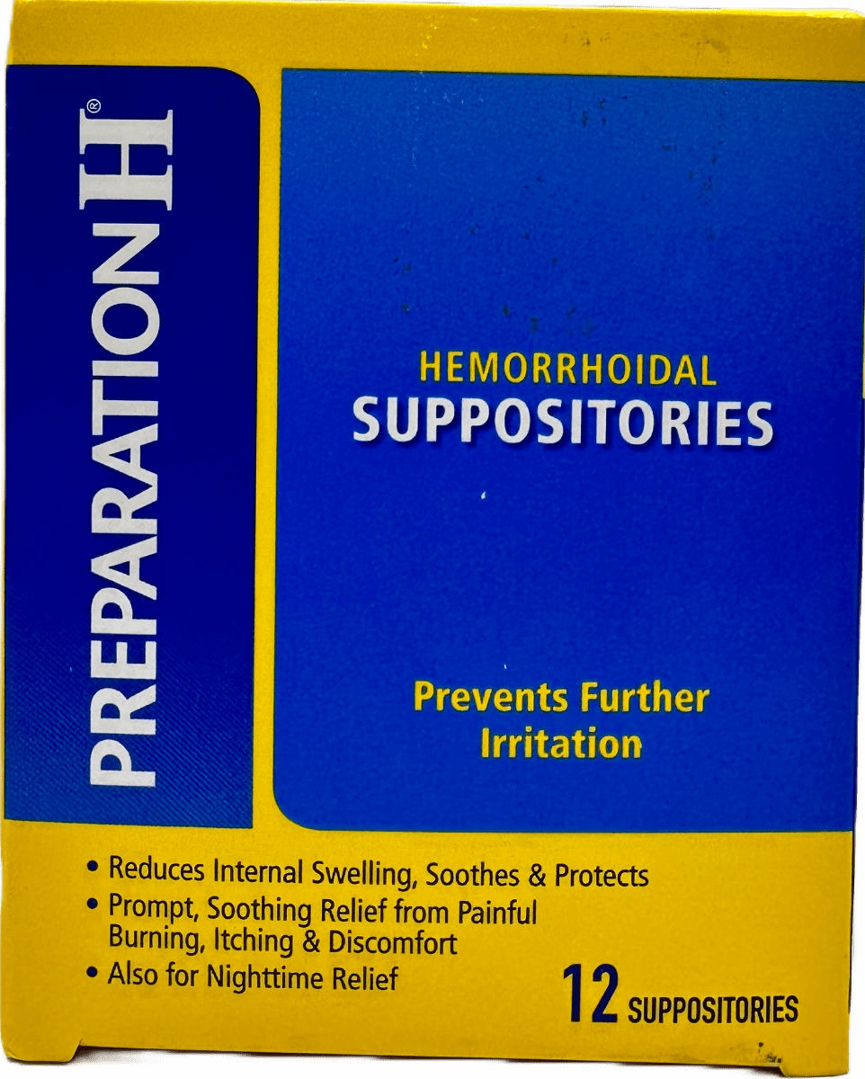 Preparation H - Hemorrhoidal Suppositories - 12 Ct