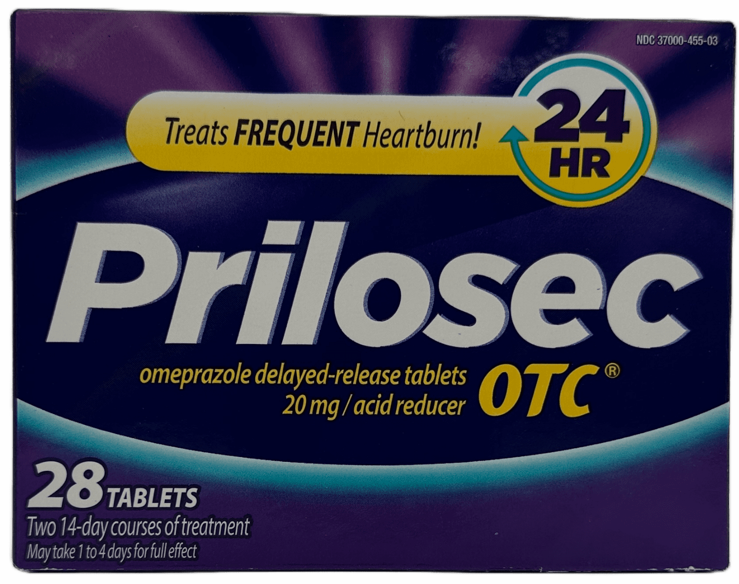 Prilosec OTC 28: 24-Hour Heartburn Relief for 14 Days