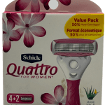 Schick Quattro Razor for Women - 4 Blades