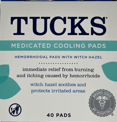 Tucks Medicated Cooling Pads - 40 pads