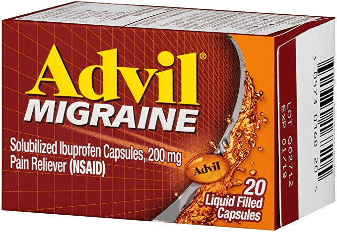 Advil Migraine Pain Reliever - 200mg Liquid Capsules