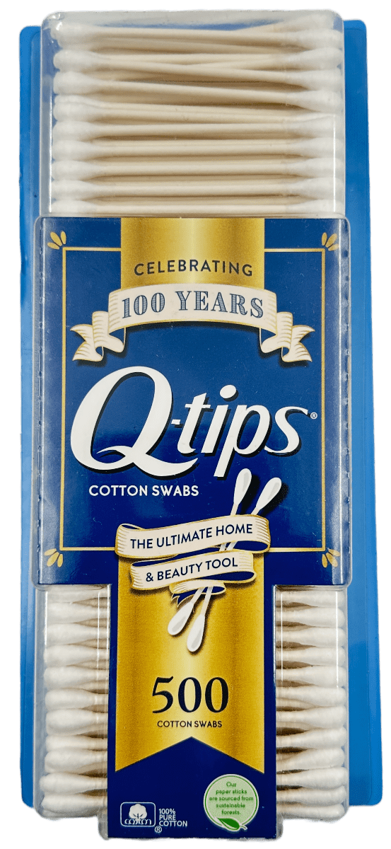 Q-tips Cotton Swabs - 500 Ct