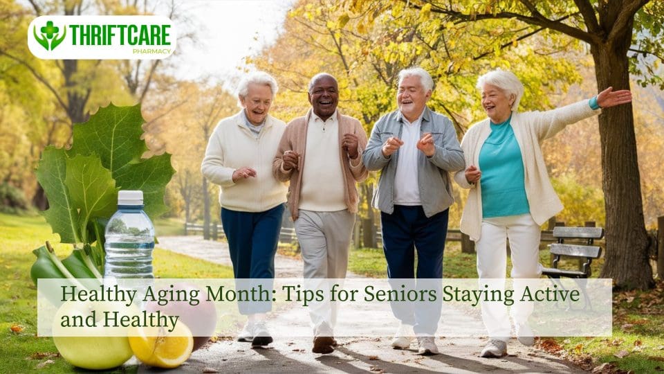 Healthy Aging Month: Tips for Seniors Staying Active and Healthy 