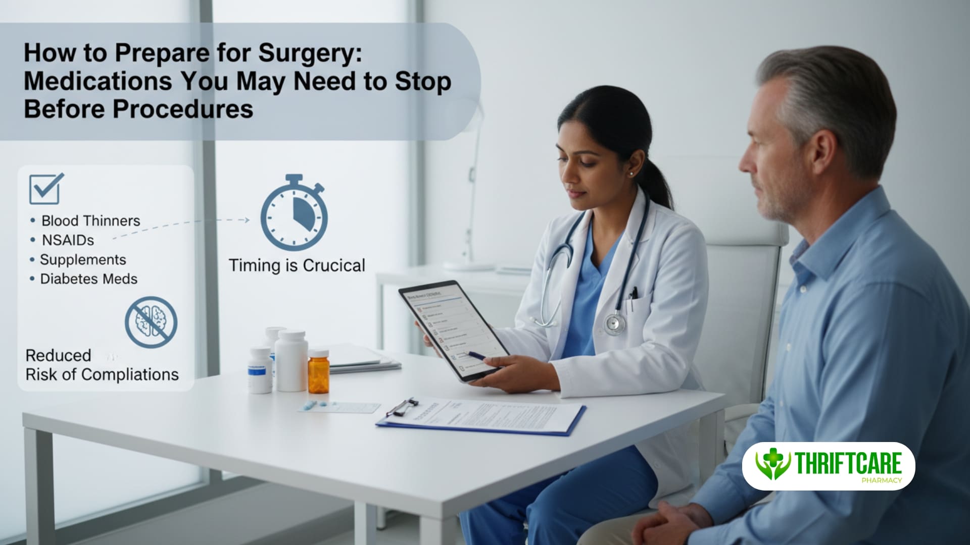 Medications to stop before surgery